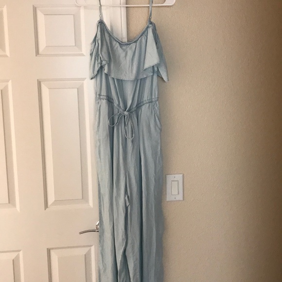 Baby Blue Romper - Picture 1 of 2